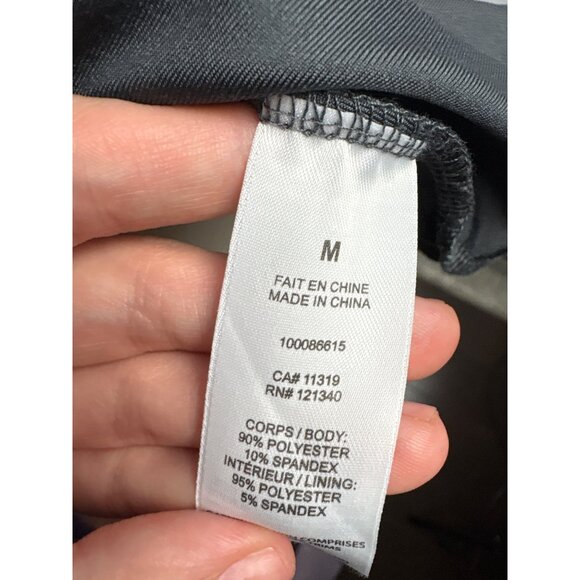 Women’s Garage Medium Grey Mesh Bandeau Top w/ Side Cinch - Picture 5 of 5